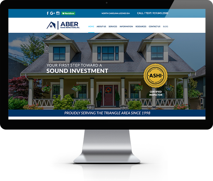 Website Design Home Inspections